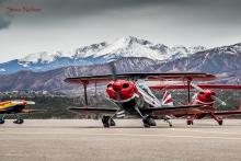 Pikes Peak from the USAFA